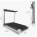 Беговая дорожка  Xiaomi KingSmith Treadmill K15 Silver grey - фото №5